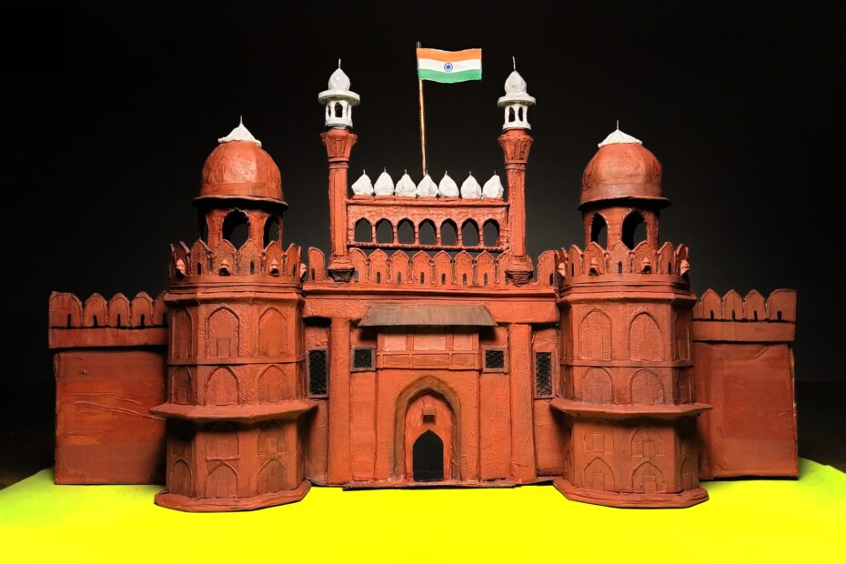 Miniature Red Fort Model