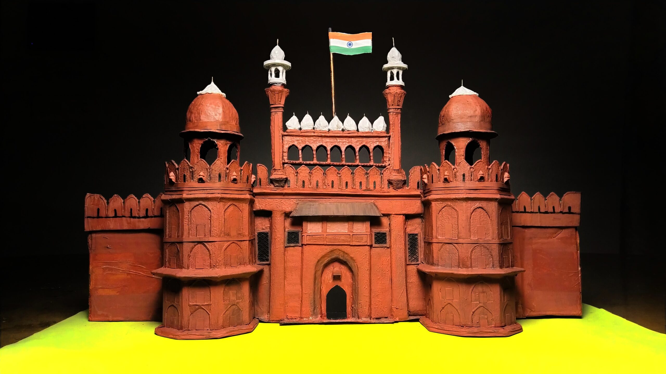 Miniature Red Fort Model