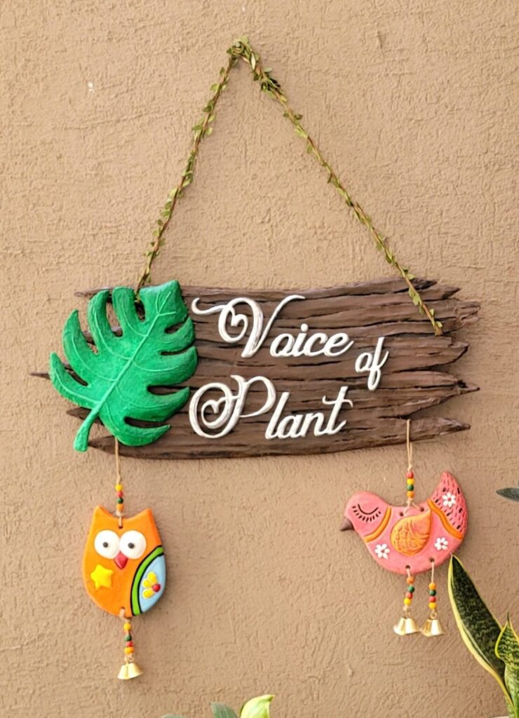 Name board for garden